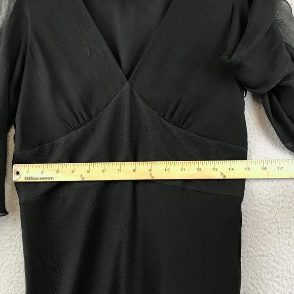 Vintage Bloomingdales Silk Skater Dress size 10 - Picture 5 of 8